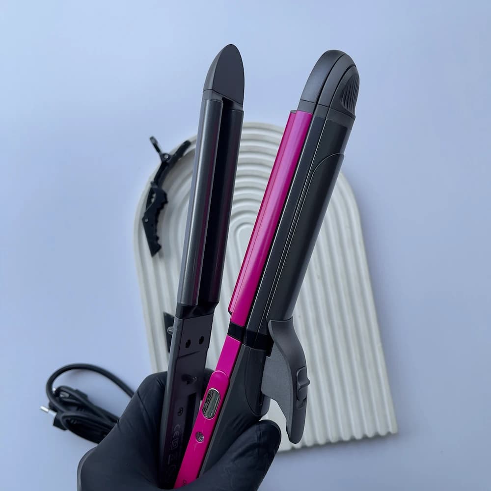 اتو مو 4 کاره کیمی | Kemei 4-in-1 Hair Styler — تصویر ۳
