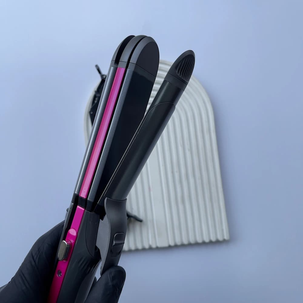 اتو مو 4 کاره کیمی | Kemei 4-in-1 Hair Styler — تصویر ۲