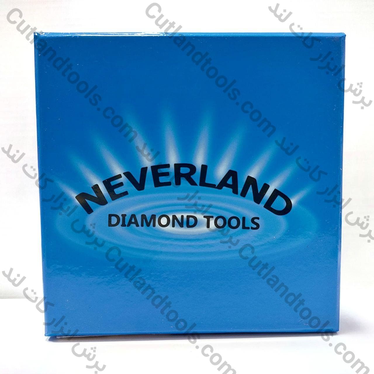 صفحه برش سنگ الکتروپلیت مثلثی نورلند چاکدار آبی 180 Neverland — تصویر ۳