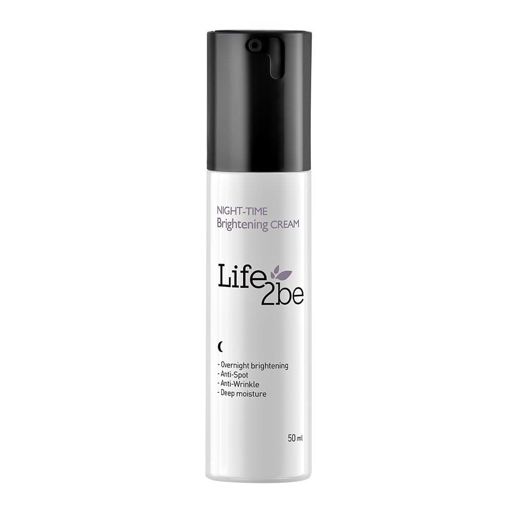 کرم روشن کننده و ضدلک شب لایف توبی Life2be