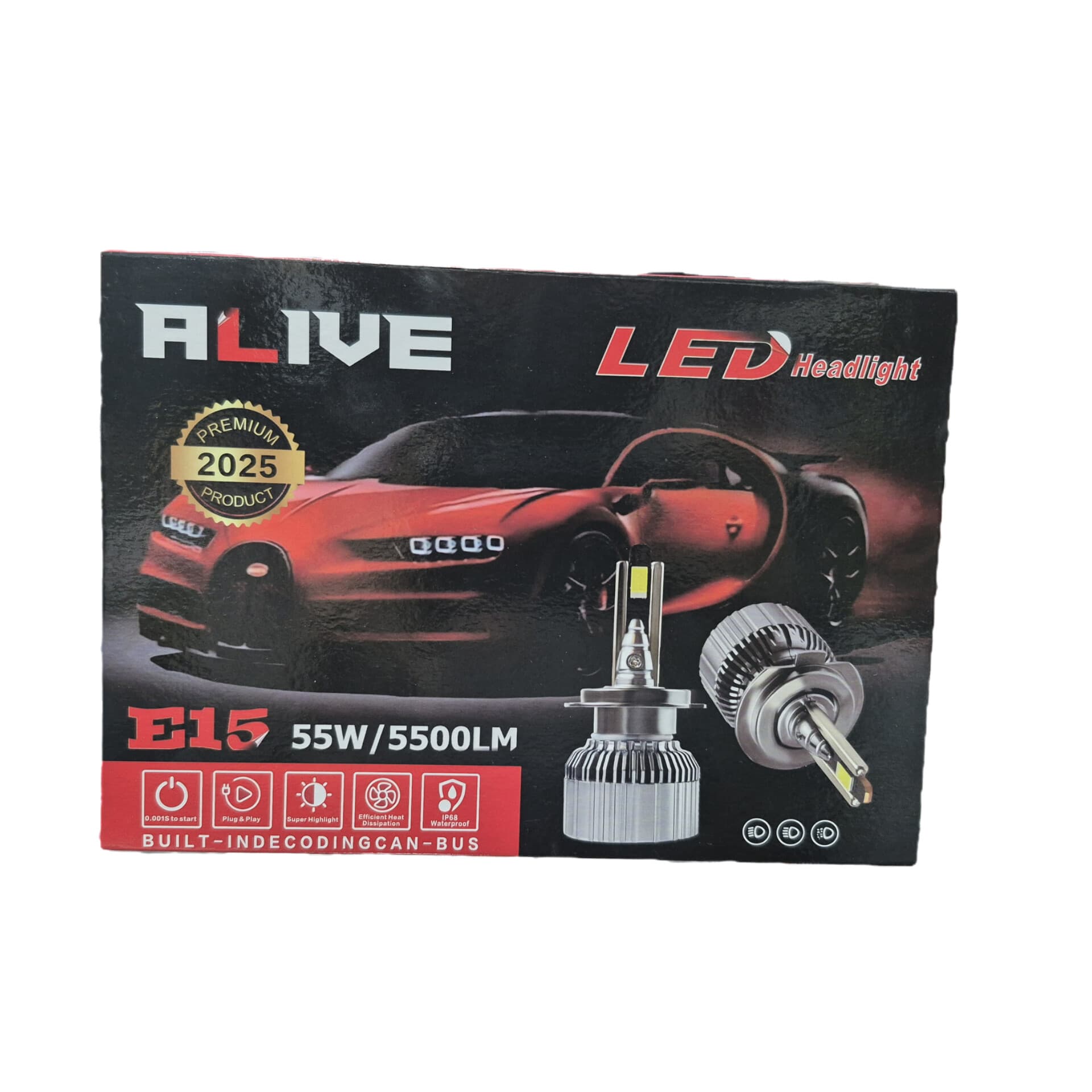 هدلایت alive E15