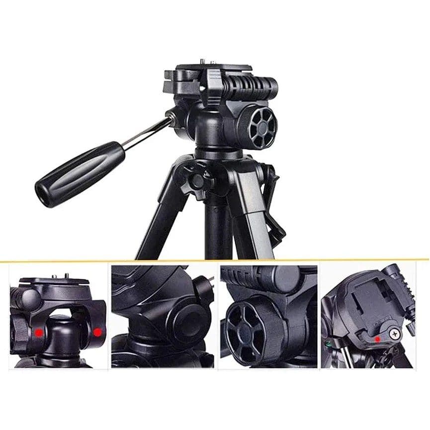 سه پایه دوربین یانتنگ Yunteng CVT-668 — تصویر ۴