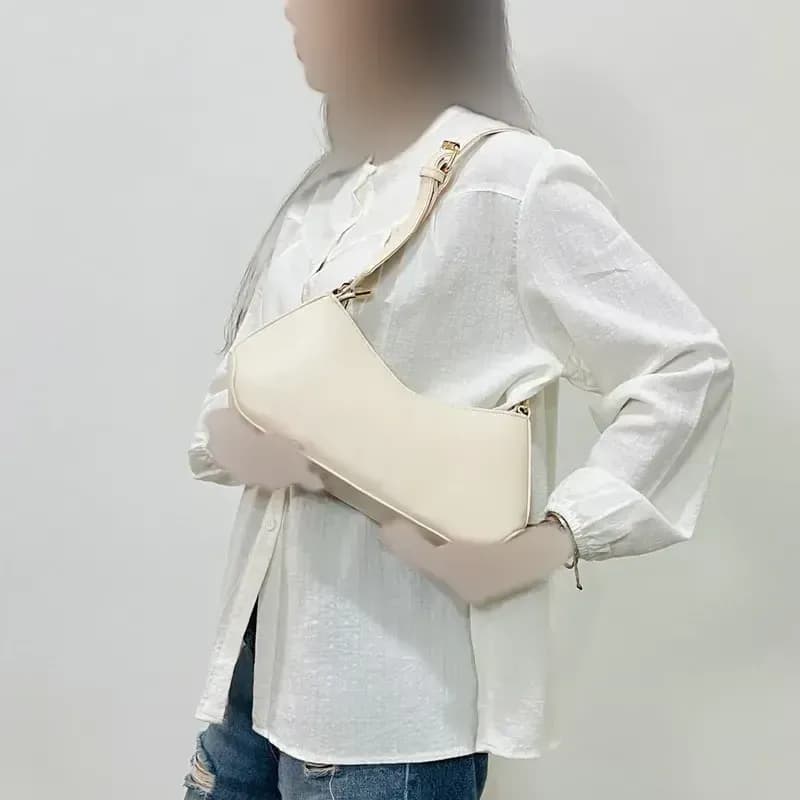 کیف رودوشی زنانه مدل آهو چرم مصنوعی وارداتی — تصویر ۶