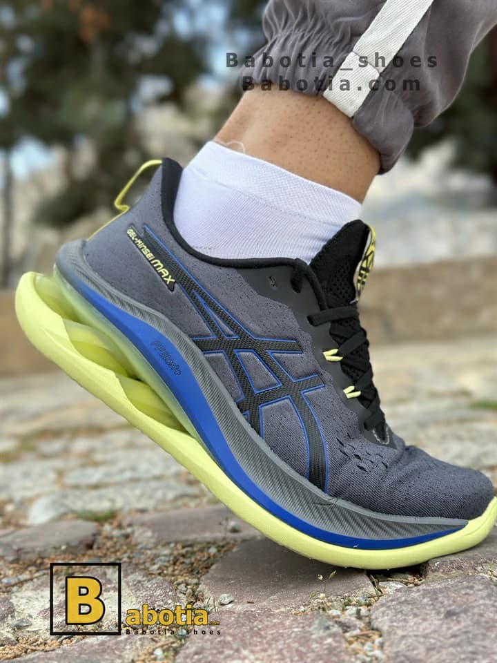 کفش اسیکس ژل کینسی مکس (Asics GEL-KINSEI MAX) فسفری — تصویر ۷