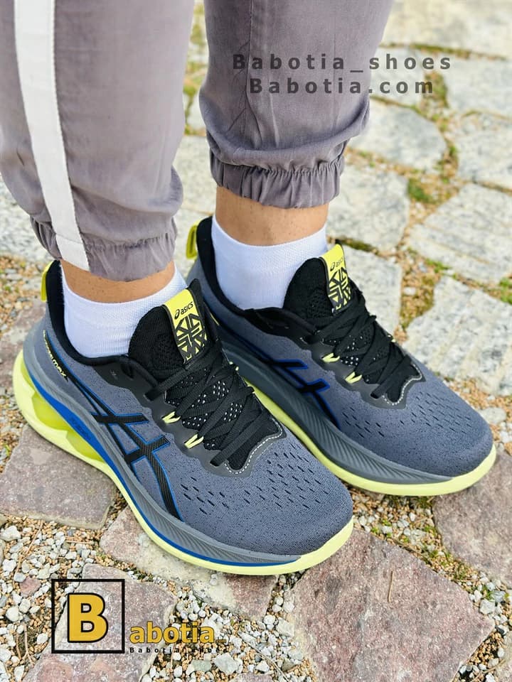 کفش اسیکس ژل کینسی مکس (Asics GEL-KINSEI MAX) فسفری — تصویر ۴