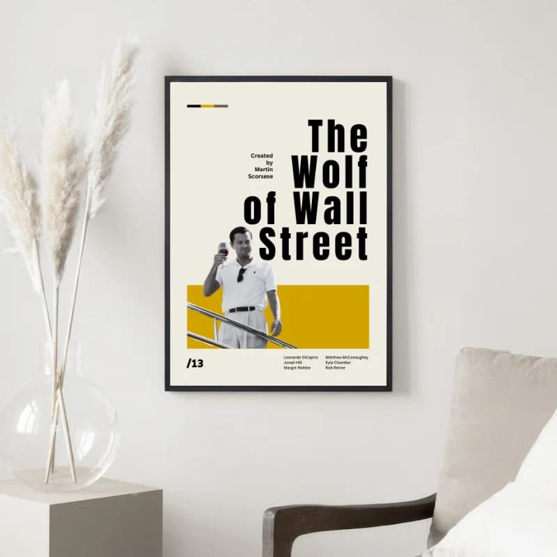 تابلو سینمایی فیلم The Wolf Of Wall Street — تصویر ۲