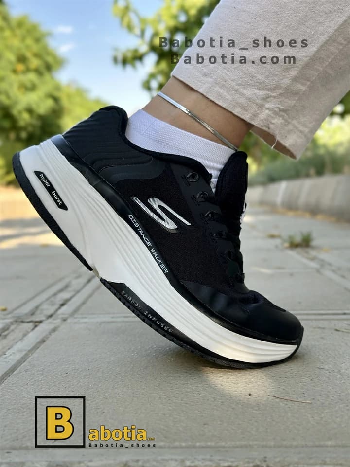 کفش اسکیچرز مدل DISTANCE WALKER 2023 مشکی زنانه