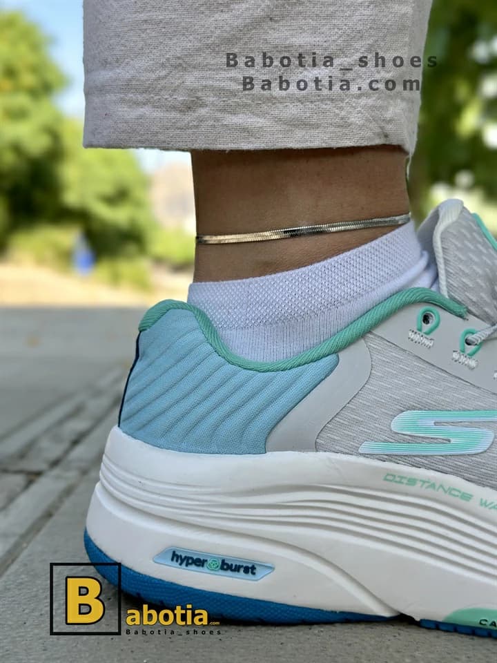 کفش اسکیچرز مدل DISTANCE WALKER 2023 طوسی زنانه — تصویر ۸