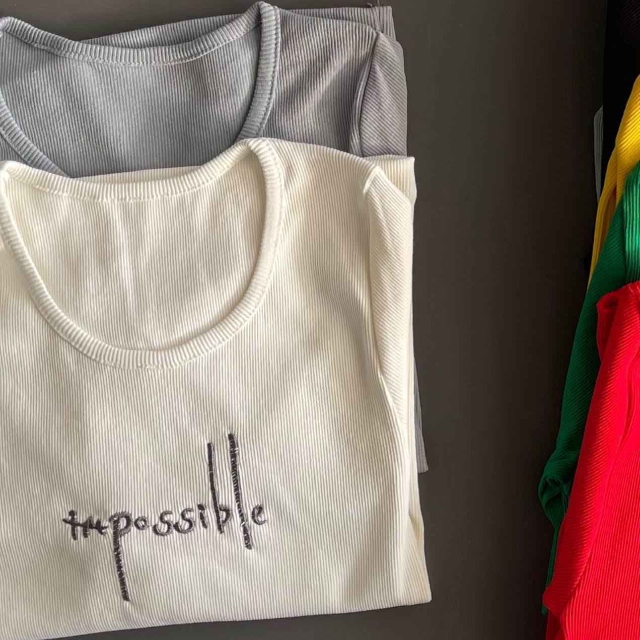 بلوز گلدوزی impossible کبریتی پنبه کد 919 — تصویر ۳