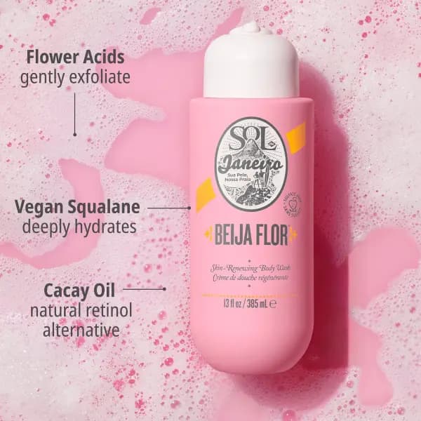 شوینده بدن 90Ml بیجا فلور الاستی سول د ژانیرو Sol de Janeiro Beija Flor Renewing — تصویر ۲