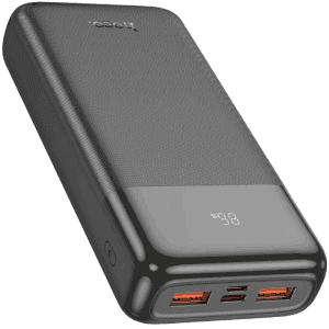 پاوربانک هوکو مدل J121A | ظرفیت بالا، طراحی باریک و دو خروجی USB — تصویر ۳