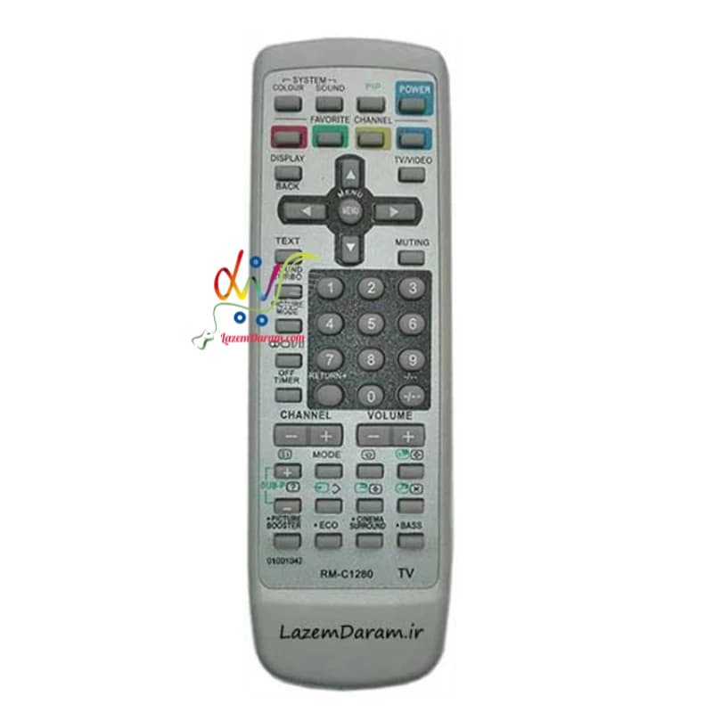 کنترل تلویزیون RM-C1280-JVC