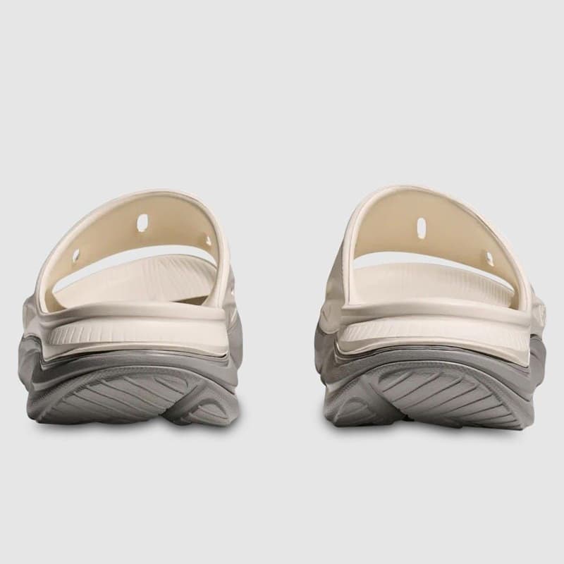 صندل ورزشی هوکا Hoka Ora Recovery Slides 3 سفید طوسی — تصویر ۶