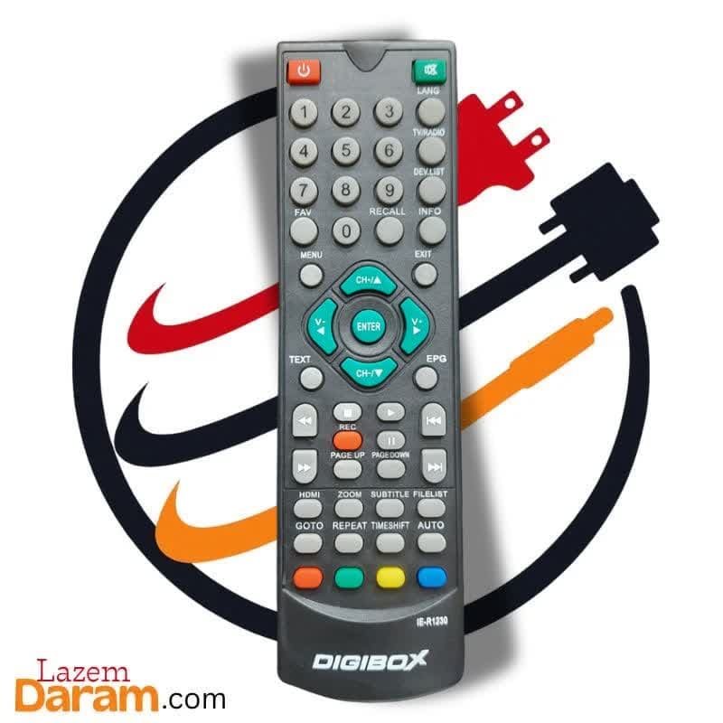 کنترل گیرنده دیجیتال دیجی باکس IE-R1230