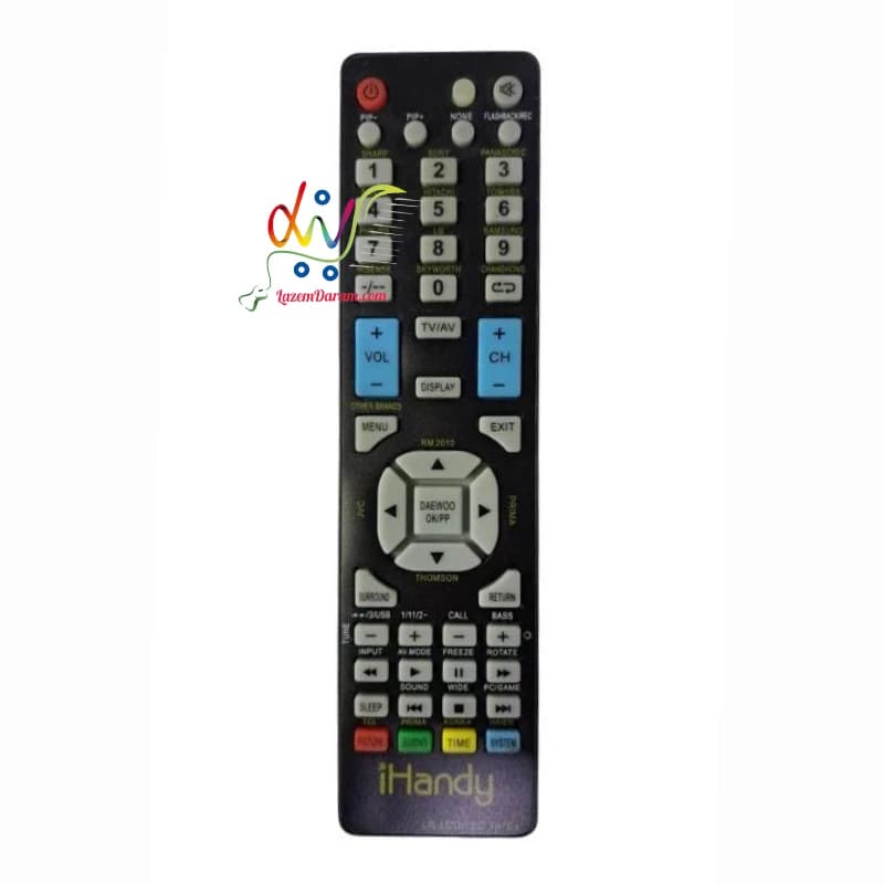 کنترل تلویزیون همه کاره آی هندی +707E