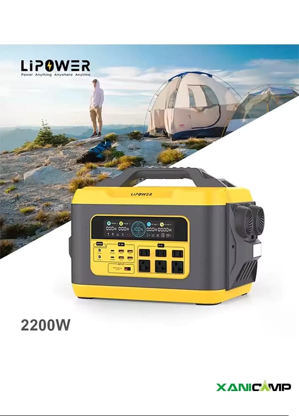 پاور استیشن 2200 وات لی پاور مدل M2200L-S
