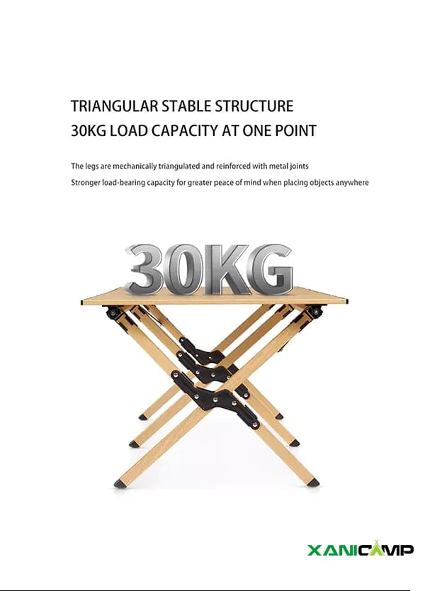 میز آلومینیومی تاشو نیچرهایک مدل CNK2300JU010 — تصویر ۶
