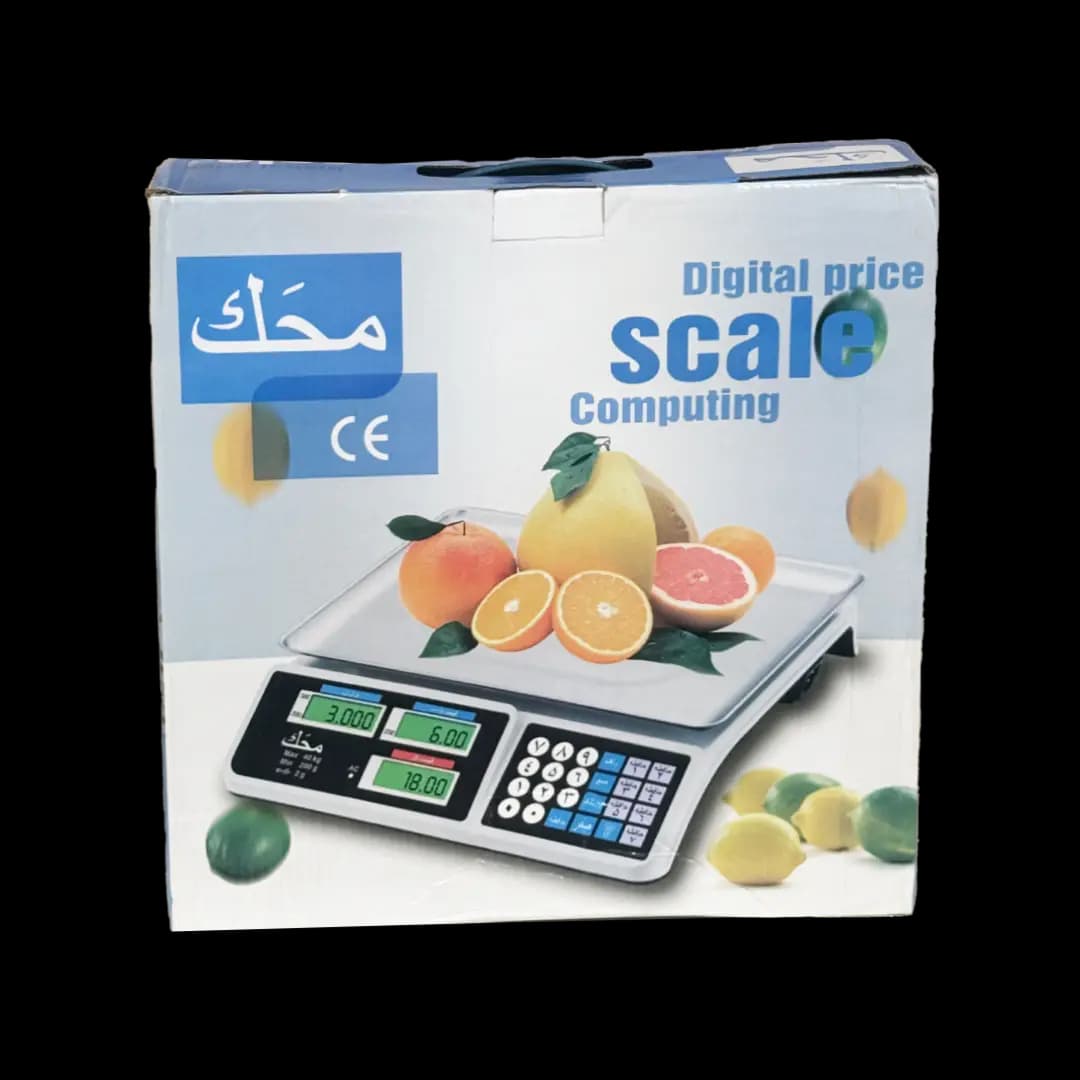 ترازو فروشگاهی دیجیتالی محک ظرفیت ۴۰ کیلوگرم — تصویر ۲