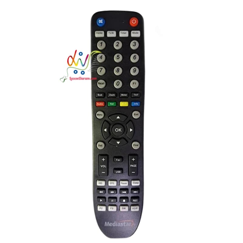 کنترل رسیور مدیااستار12000