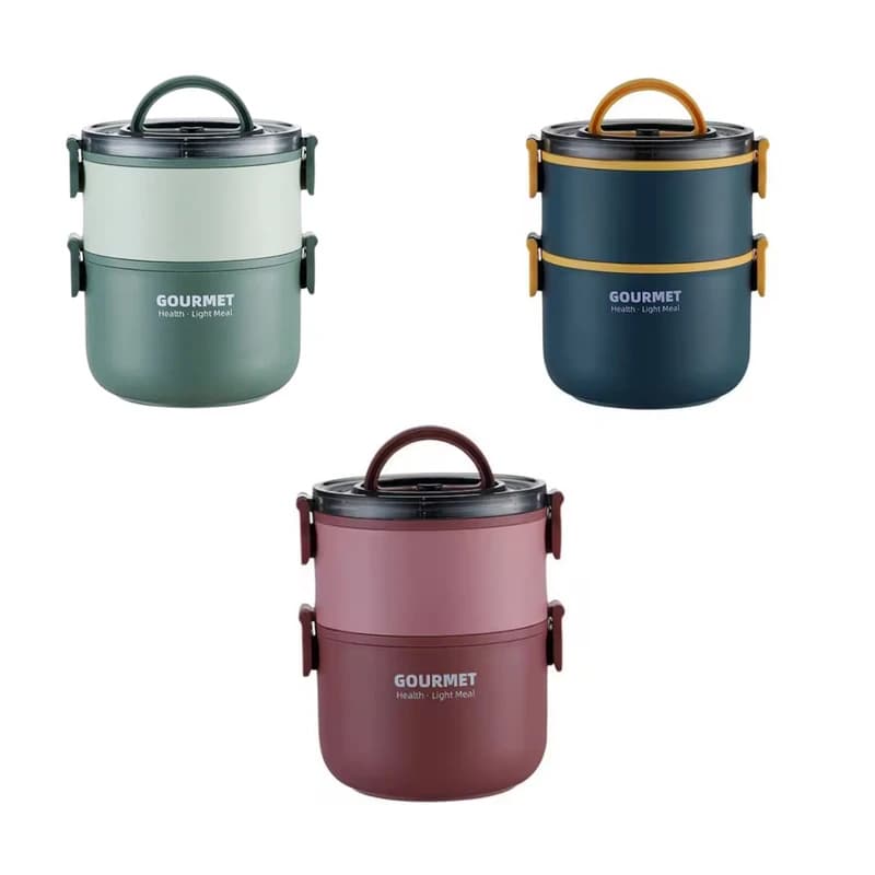 ظرف غذا (لانچ باکس) گورمت gourmet حجم 1600 میل — تصویر ۵