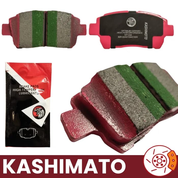 لنت ترمز جلو کرولا 2002-2007 کاشیماتو — تصویر ۳