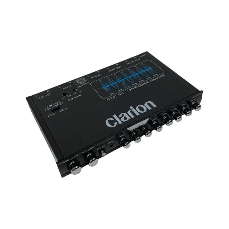 اکولایزر گرافیکی 7 بانده Clarion EQS755