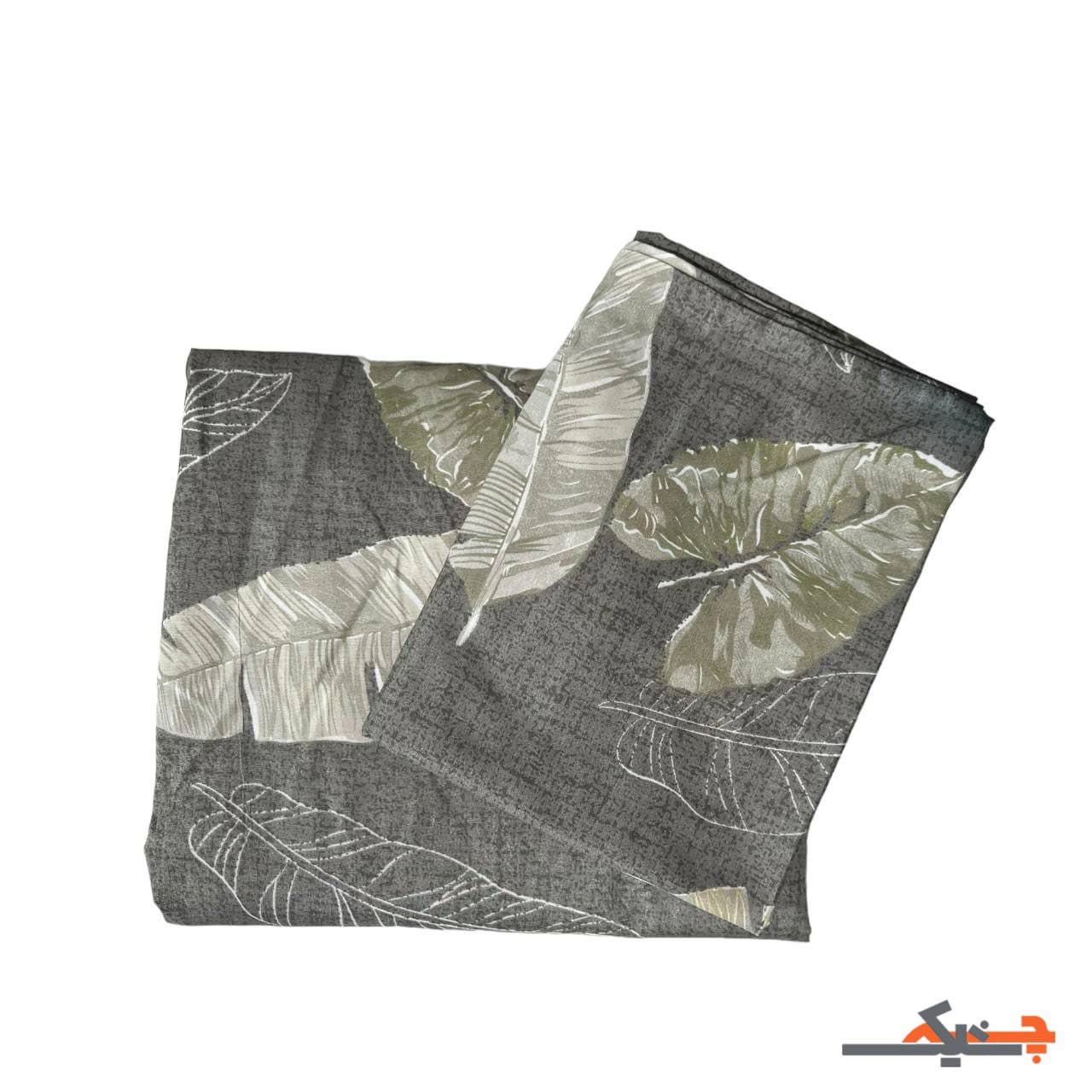 ملحفه کشدار دونفره طرح سوسن (تیره) عرض160 کد MT16035246 — تصویر ۲