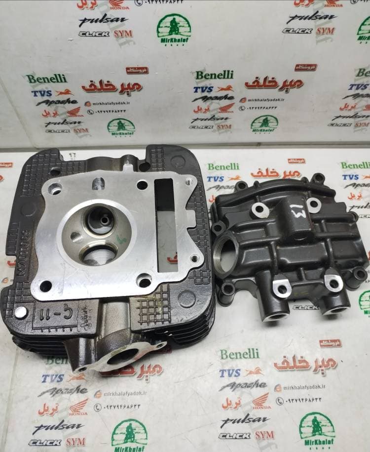 سر سیلندر موتور اپاچی 180 خالی اصلی