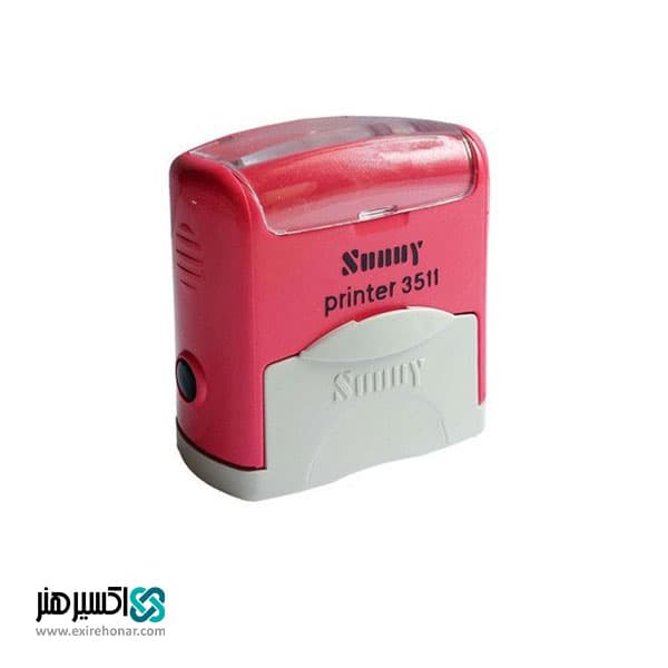 مهر ژلاتینی مستطیل سانی sunny 3511 — تصویر ۲
