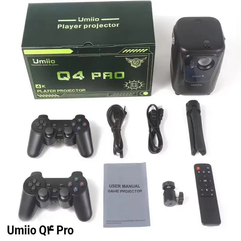 ویدئو پروژکتور گیمینگ Umiio هوشمند با وضوح 4K مدل Q4 Pro — تصویر ۲