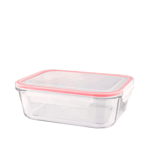 ظرف شیشه ای مستطیل 850 میلی لیتر لیمون 1802 — تصویر ۲