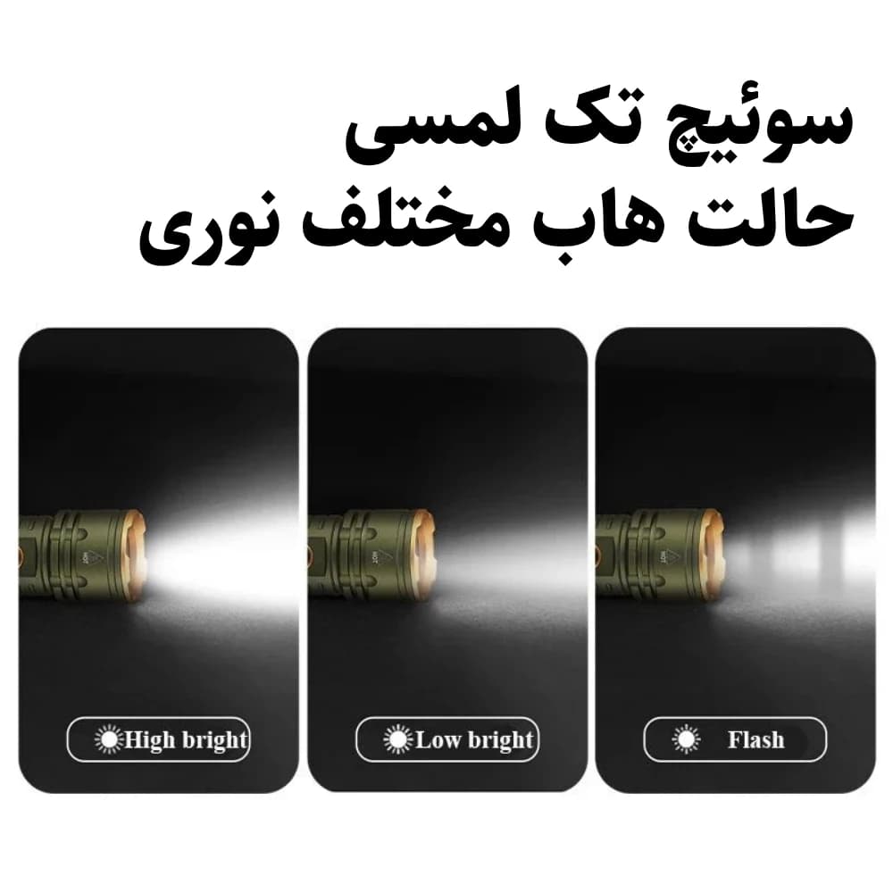 چراغقوه دستی نیچرهایک مدل Naturehike CNK2300011 سایز M — تصویر ۷