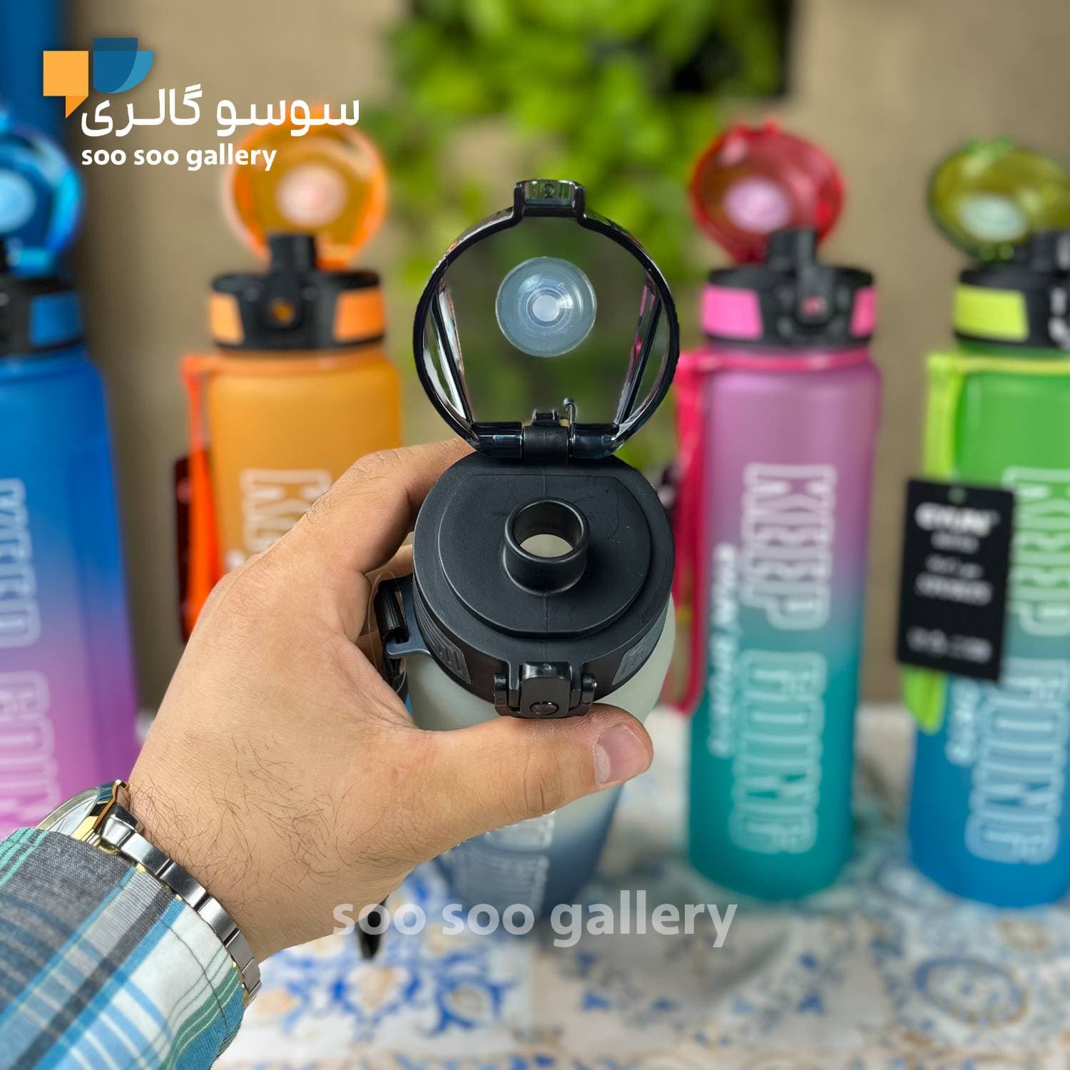 قمقمه باشگاهی KEEP GOING برند ایون 1 لیتری — تصویر ۵