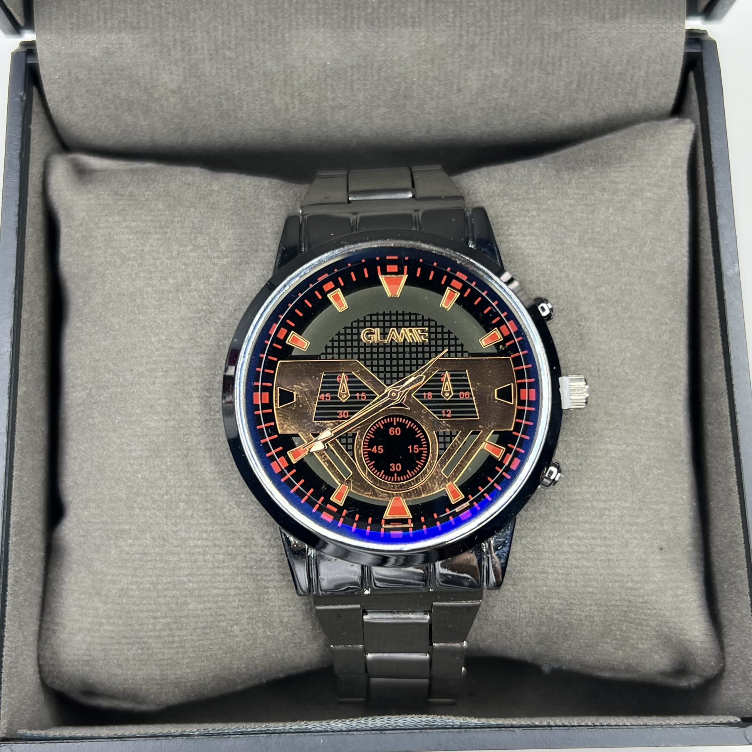 ساعت مردانه بند فلزی Glame — تصویر ۳