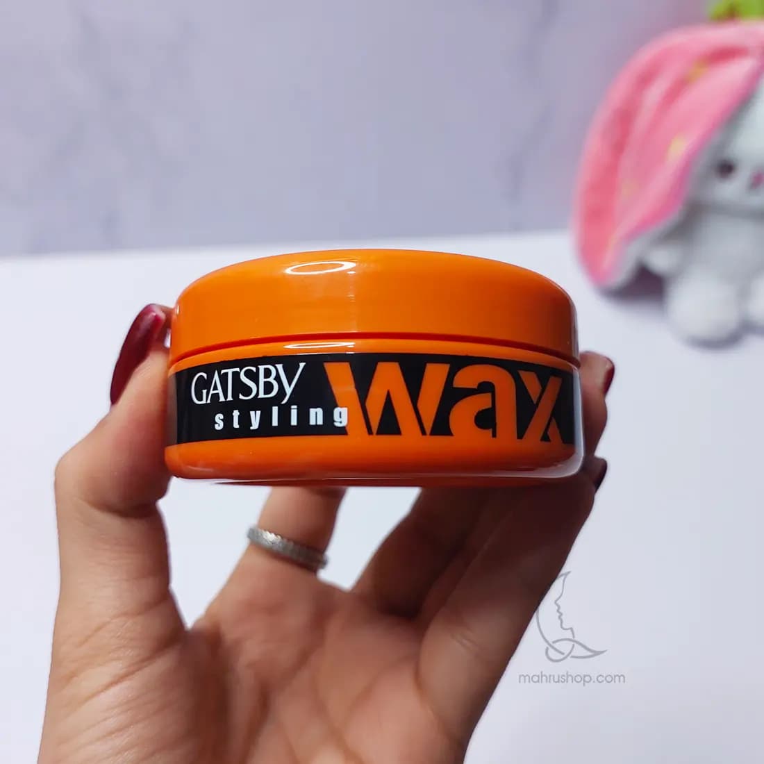 واکس مو گتسبی نارنجی مدل Gatsby Emo Asymmetric حجم 75 گرم — تصویر ۲