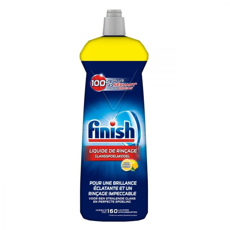 جلا دهنده فینیش – ۸۰۰ میل – همراه با رایحه لیمو برای درخشش و شستشوی بی عیب و نقص – polish finish with lemon scent