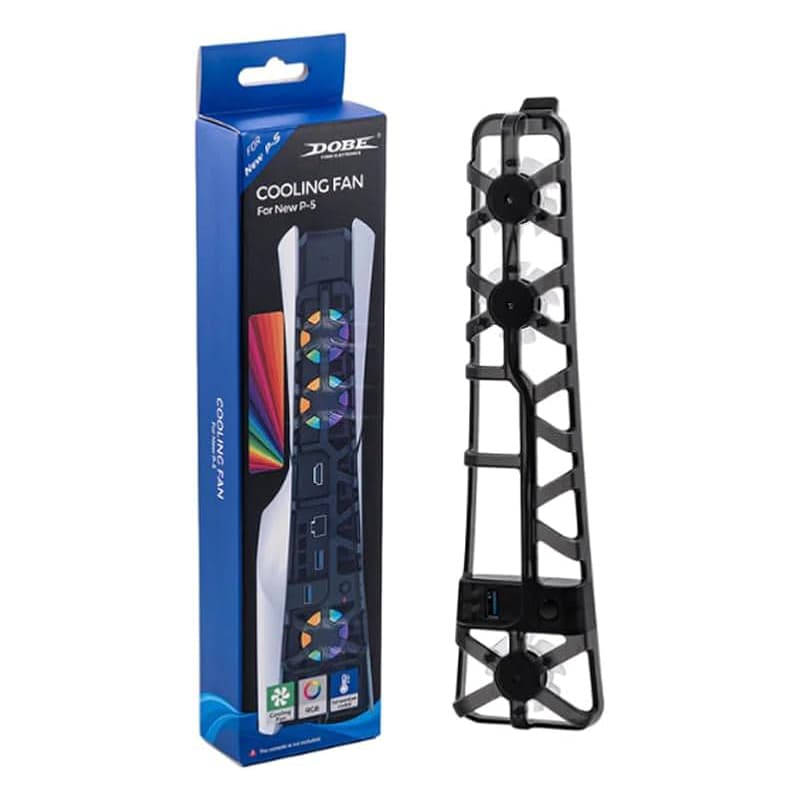 فن خنک کننده دابی Dobe TP5-3538S برای PS5 Slim – مشکی — تصویر ۶