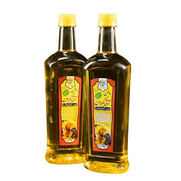 روغن آفتابگردان غیر تراریخته و طبیعی وزن 720 گرم — تصویر ۲