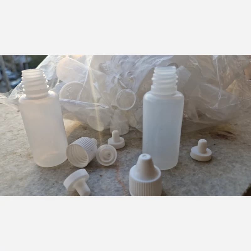 ظرف قطره 30 سی سی شفاف