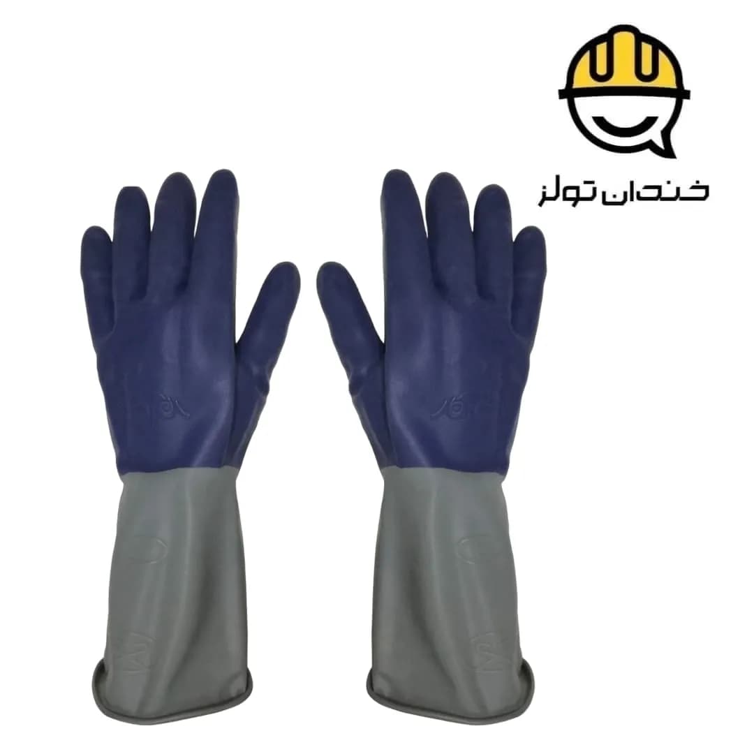 دستکش لاستیکی بنایی استادکار