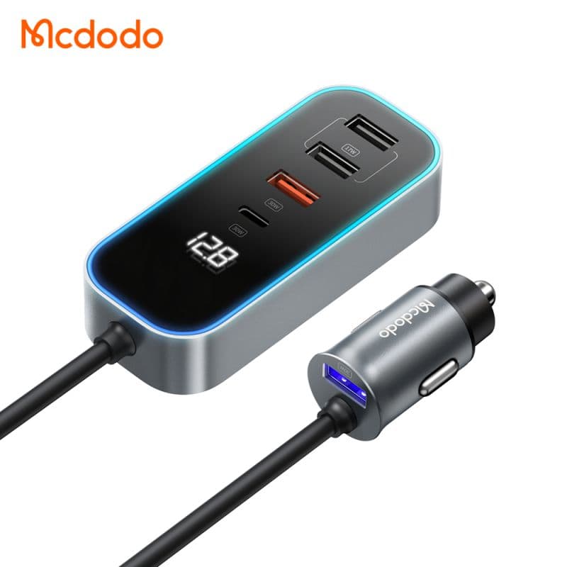 شارژر فندکی 5 پورت 107 وات مک دودو MCDODO CC-1900