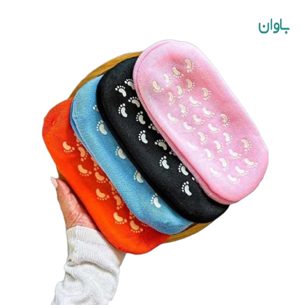 جوراب سیلیکونی ضد ترک پا (کیفیت اصلی)