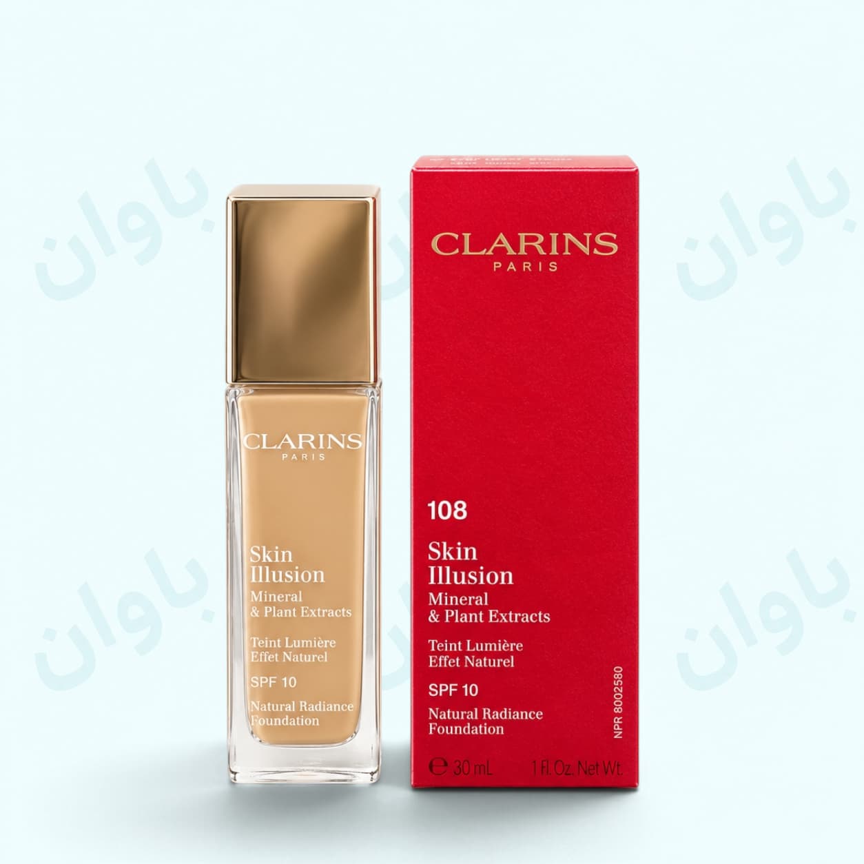 کرم پودر کلارنس شیشه ای اصلی CLARINS — تصویر ۸