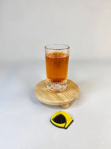 شات بلور شیاردار کوه یخ 95 میلی لیتر برند DELI — تصویر ۲
