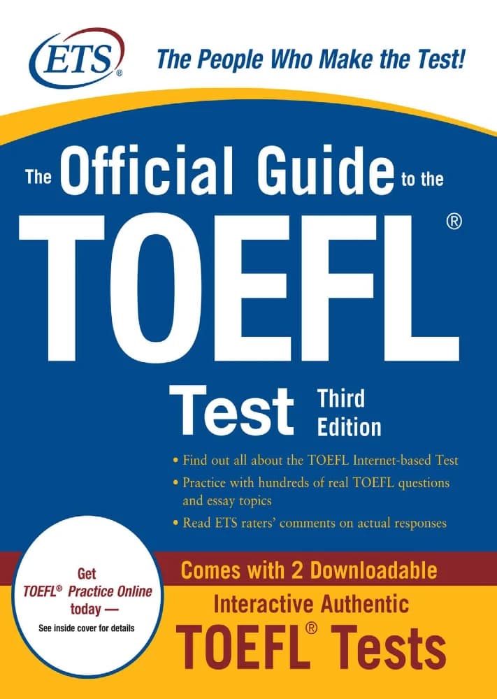 کتاب The Official Guide to the TOEFL iBT (راهنمای رسمی تافل ) نسخه انگلیسی PDF | مَکگرا-هیل