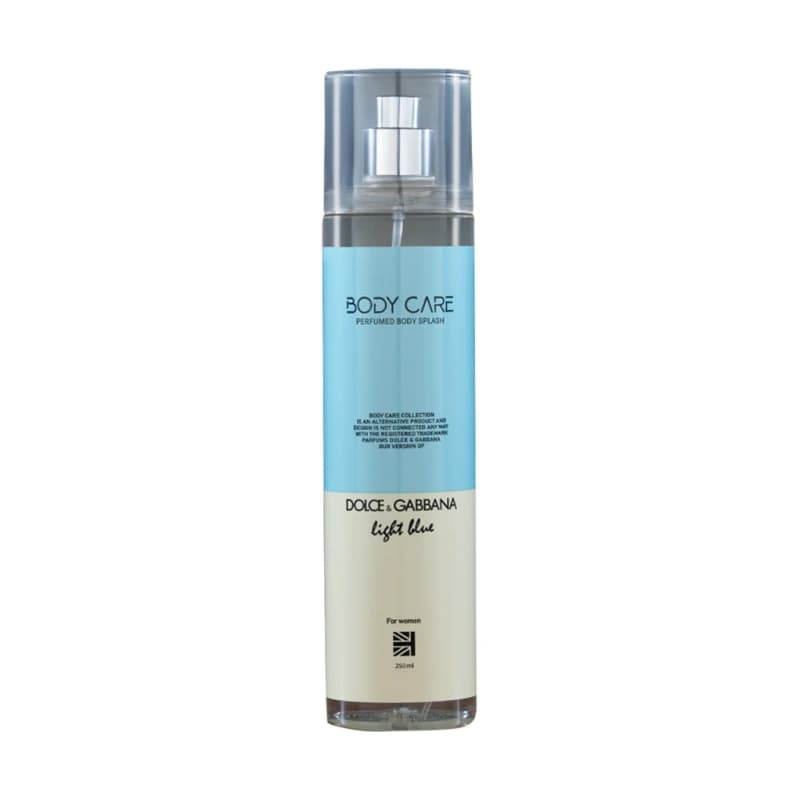 بادی اسپلش مردانه بادی کر مدل لایت بلو Light Blue حجم 250 میلی لیتر