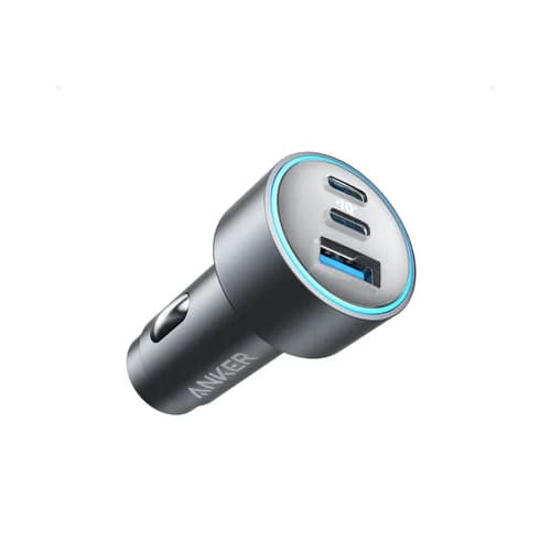 شارژر فندکی انکر Anker USB-C 535 Car Charger 67W Compact 3-Port – مدل A2731 — تصویر ۲