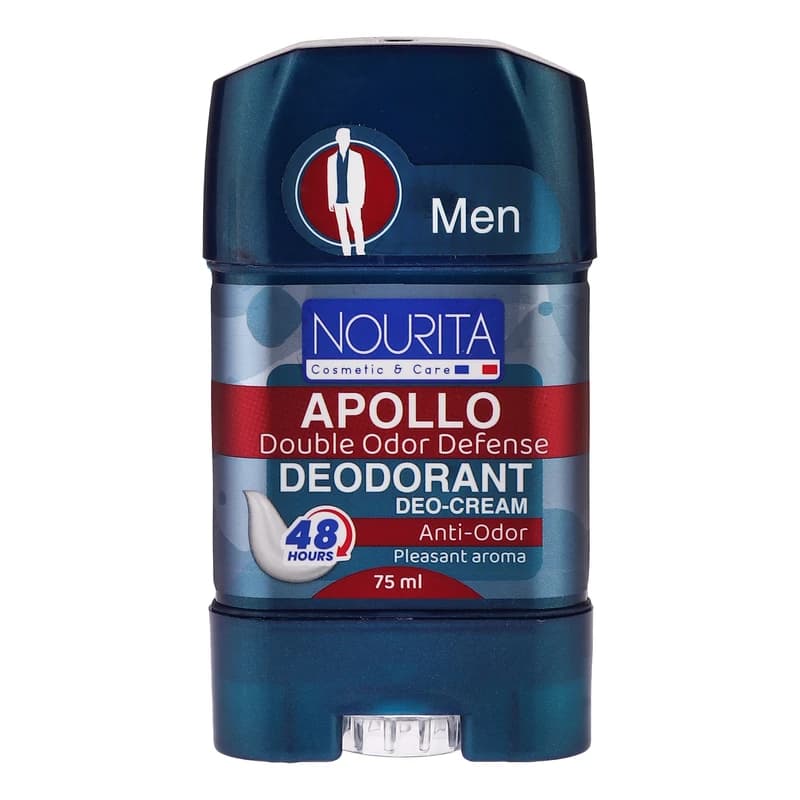 استیک کرمی ضد تعریق مردانه نوریتا مدل آپولو Apollo حجم 75 میلی لیتر