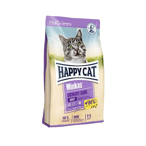 غذای خشک گربه بالغ هپی کت مینکاس یورینری مرغ Happy Cat Urinary Care وزن 1 کیلوگرم (فله)