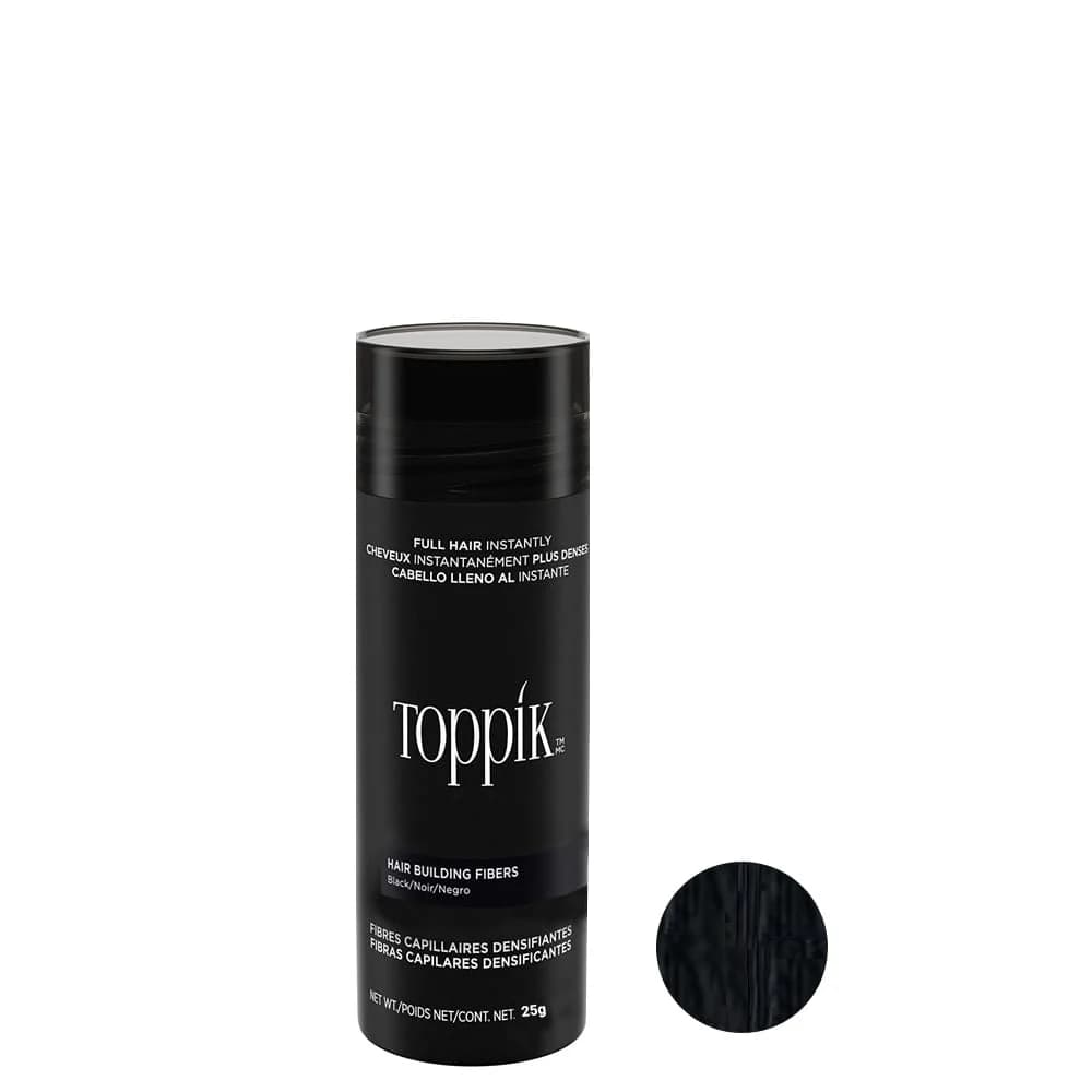 پودر پرپشت کننده مو تاپیک شماره 1 (Noier Black) بسته 25 گرمی — تصویر ۲